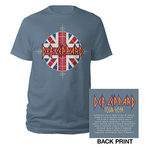 2014 Deff Lepard Tour Tee