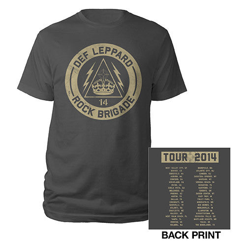 2014 Rock Brigade Tour Tee