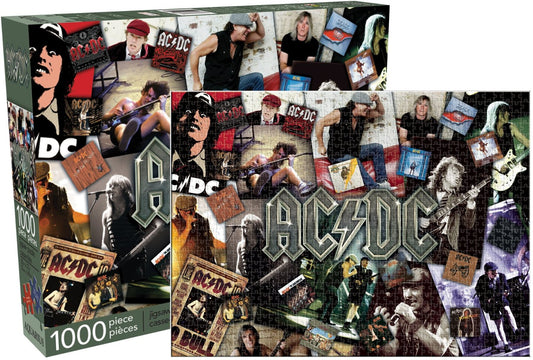 AC DC Collage Jigsaw Puzzle, 1000-Piece