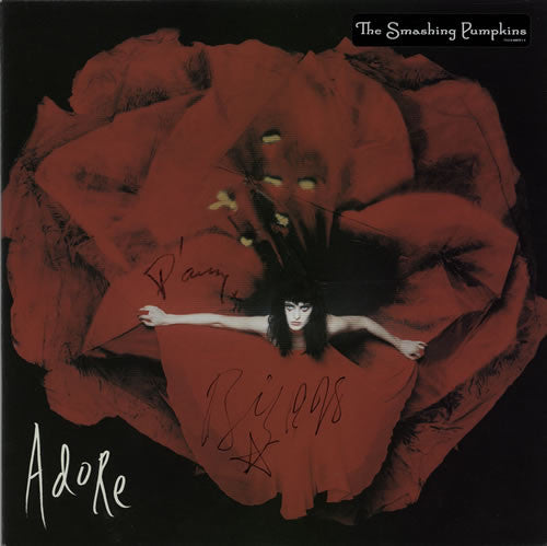 Adore - Autographed 1998 US original 15-track three-sided double LP Vinyl