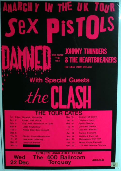 Anarchy In The UK Tour - The 400 Ballroom in Torquay