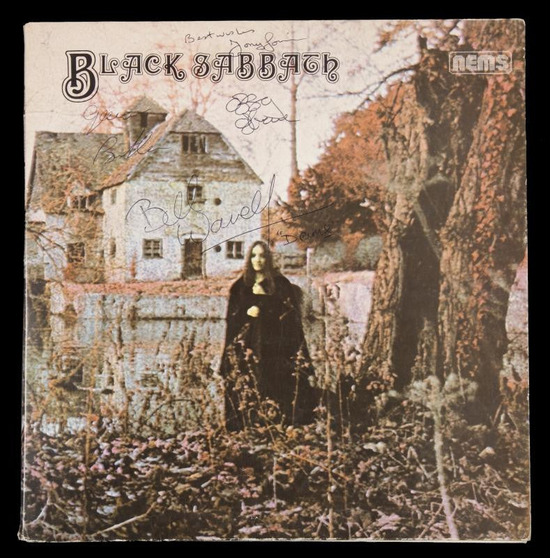 BLACK SABBATH SIGNED ALBUM