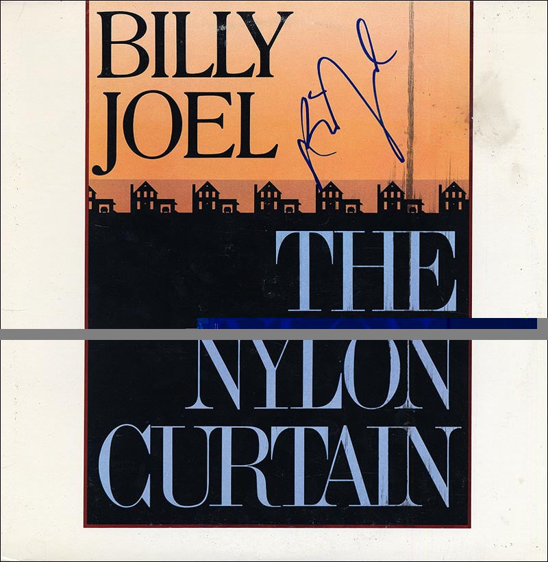 Billy Joel Signed "The Nylon Curtain" Album