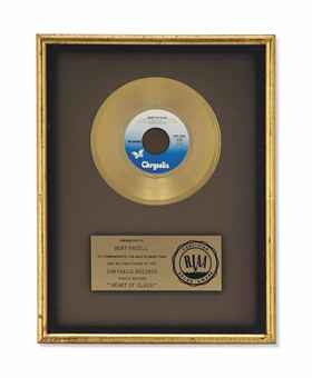 Blondie Presentation 'Gold' for Chrysalis Records single Heart Of Glass