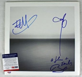Bono & The Edge U2 Signed Album Cover W/ Vinyl Psa/dna #p35811 - Memorabilia