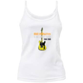 Bruce Springsteen - Guitar 03 Tour Juniors Tank Top