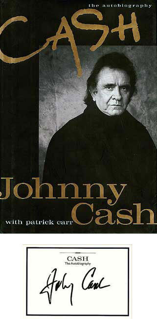 Cash: The Autobiography Signed by Johnny Cash