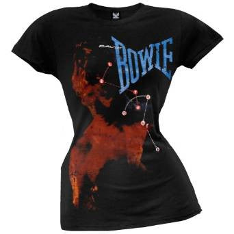 David Bowie - Womens Champ Juniors T-shirt