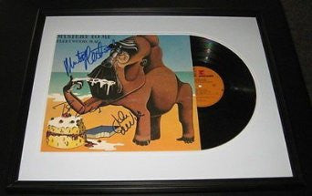Fleetwood Mac Group Signed 1973 Mystery to Me Album Display