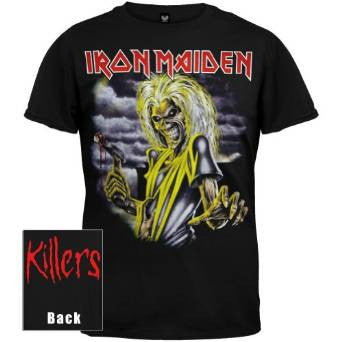 Iron Maiden Killers T-Shirt Black