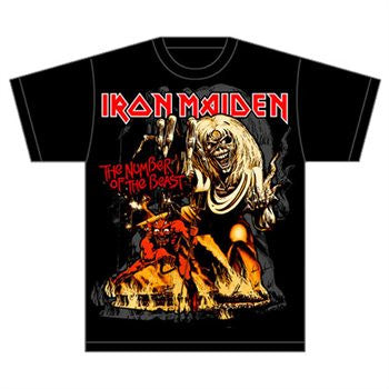 Iron Maiden Number Of The Beast T-shirt-medium