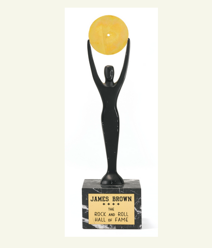 James Brown 24 Marble Base with Plaque