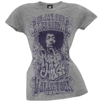 Jimi Hendrix - Purple Haze Juniors T-Shirt