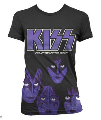 Kiss Creatures of the Night women's t shirt