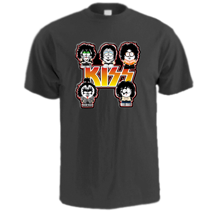 Kiss South park Music Band Tshirt 01