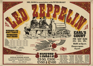 Led Zeppelin Earl's Court 23-25 May 1975
