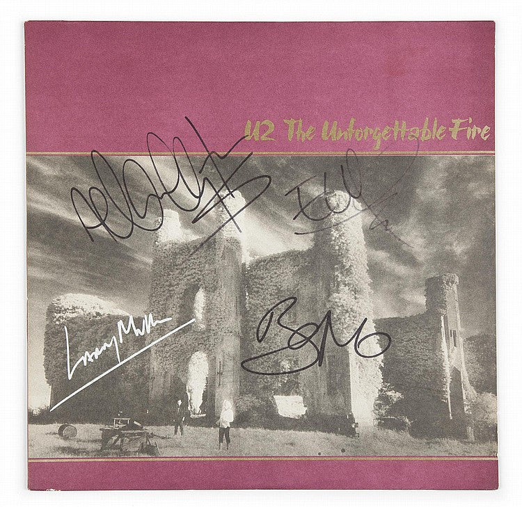 U2 SIGNED ALBUM