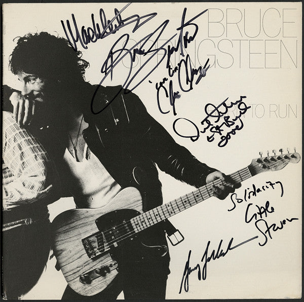 Lot #279:Bruce Springsteen and The E Street Band Signed "Born To Run" Album