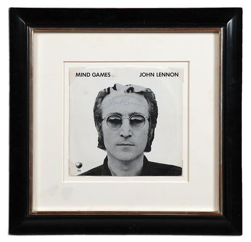 1975 John Lennon Signed Mind Games with Provenance