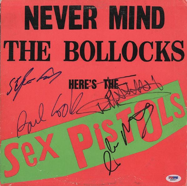 Sex Pistols Signed Album