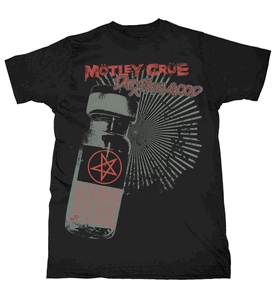 MOTLEY CRUE PILLZ MEN'S T-SHIRT