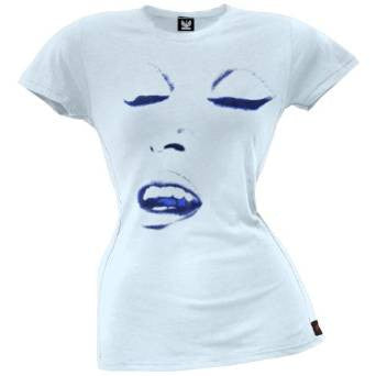Madonna -Halftone Face Premium Women's Plus Size T-Shirt