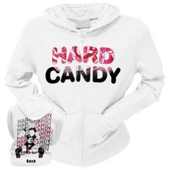 Madonna - Hard Candy Zip Juniors Hoodie