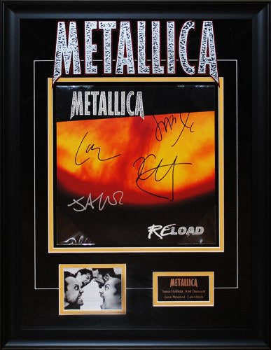 Metallica Band Signed Album