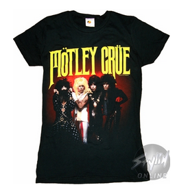 Motley Crue Lineup Baby Tee
