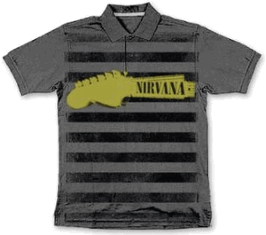 NIRVANA YELLOW VERSION MEN'S POLO SHIRT