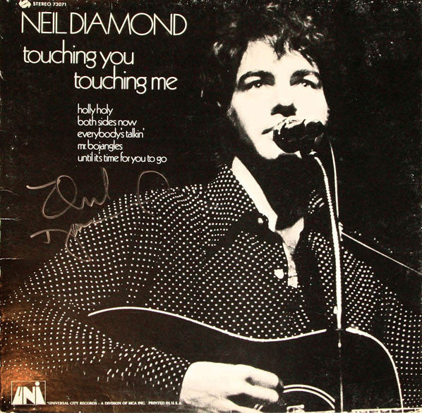 Neil Diamond "Touching you Touching Me" Signed Album