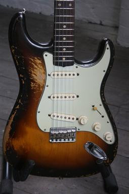Porl Thompson FENDER STRATOCASTER HARDTAIL 1961 Sunburst