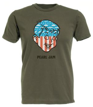 Ames Bros Pearl Jam Washington DC Graphic T-Shirt