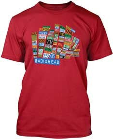 Radiohead Pacific Coast T-Shirt