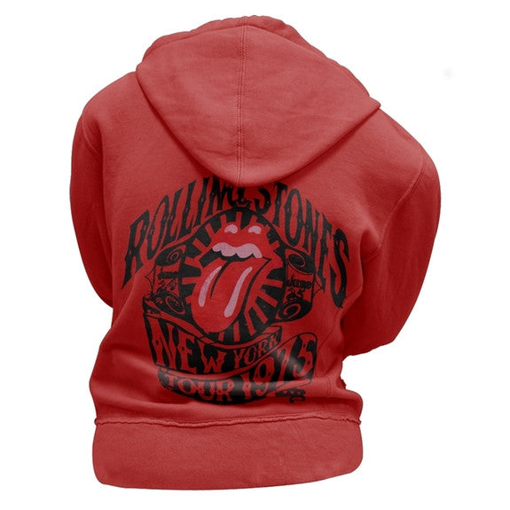 Rolling Stones - New York 75 Juniors Zip Hoodie