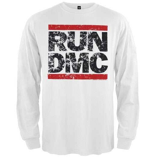 Run DMC - Distressed Logo Long Sleeve