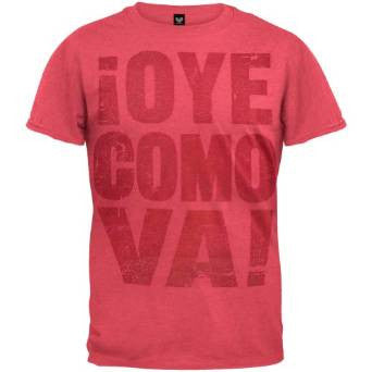 Santana - Mens Oye Como Va T-shirt