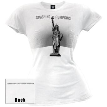 Smashing Pumpkins - Statue Juniors T-Shirt