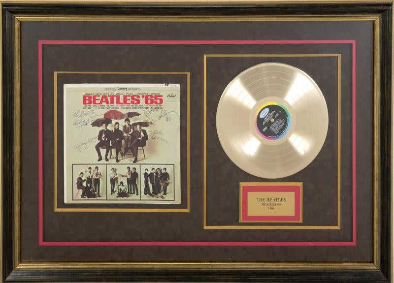 THE BEATLES SIGNED BEATLES '65 ALBUM