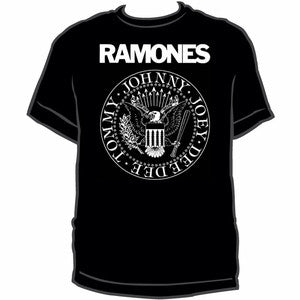 THE RAMONES PRESIDENTIAL SEAL LOGO MEN'S T-SHIRT