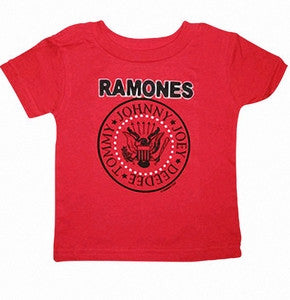 THE RAMONES RED LOGO TODDLER T-SHIRT