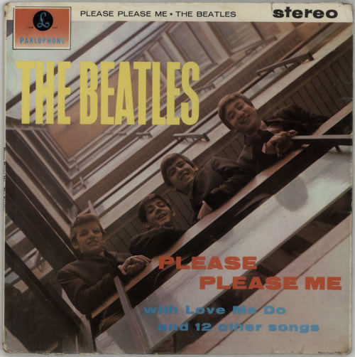 The Beatles Please Please Me - 1st - VG+ UK vinyl LP album (LP record)