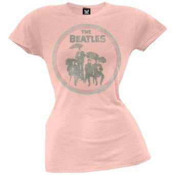 The Beatles - Umbrellas Ladies T-Shirt