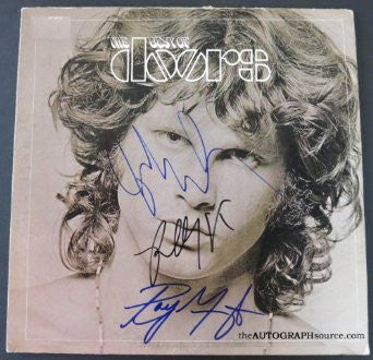 The Doors Autographed Album " The Best Of"