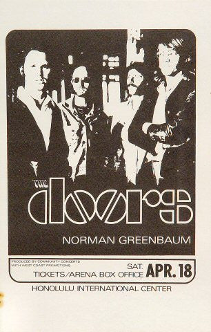 The Doors Handbill