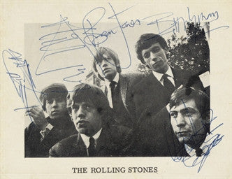 The Rolling Stones by Keith Richards Circa 1964