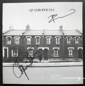 The Who "Quadrophenia" Album Booklet Signed Townshend Daltry