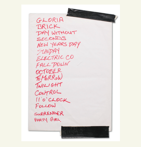 67 U2 - Bono SETLIST 1983