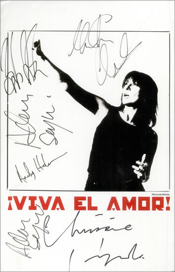 Viva El Amor - Fully Autographed Display