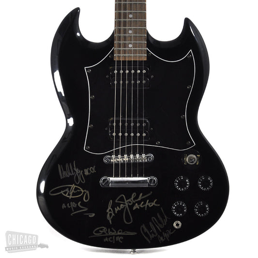 AC/DC Signed Epiphone SG Guitar